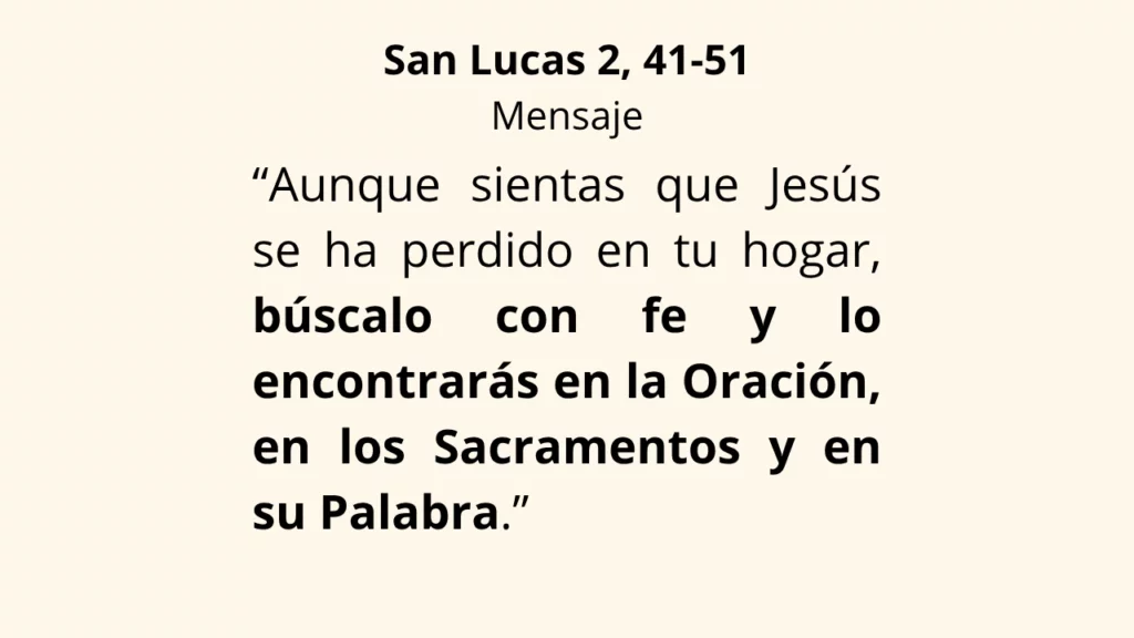 Evangelio San Lucas 2, 41-51