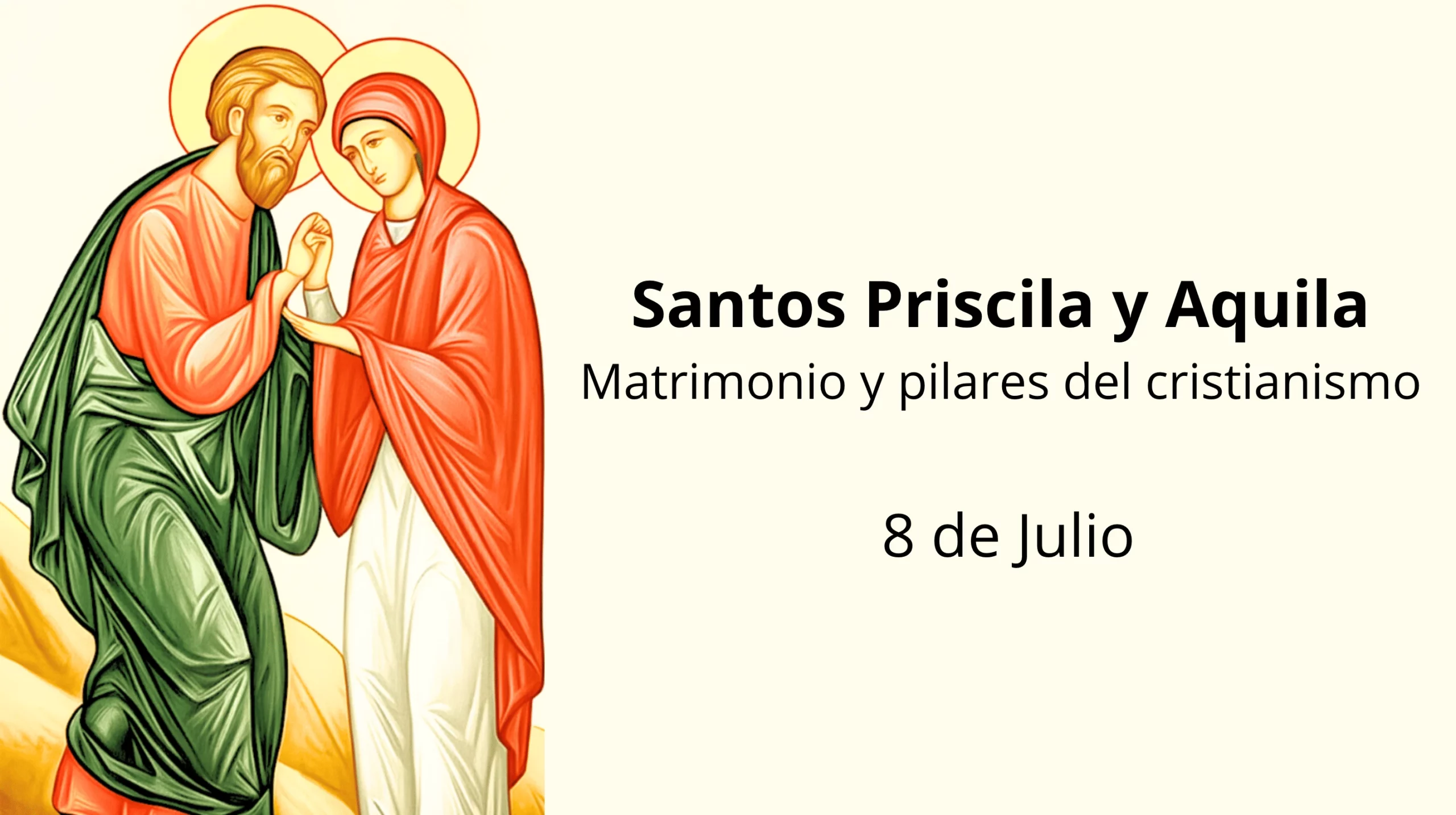 Santos Priscila y Aquila: Matrimonio y pilares del cristianismo