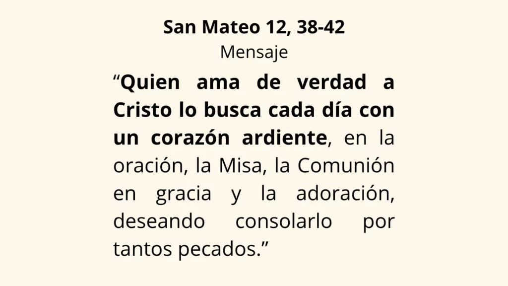 Evangelio San Mateo 12, 38-42