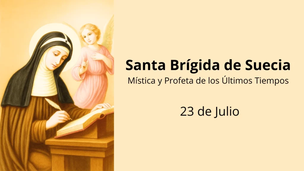 Santa Brígida de Suecia: Mística y Profeta de los Últimos Tiempos