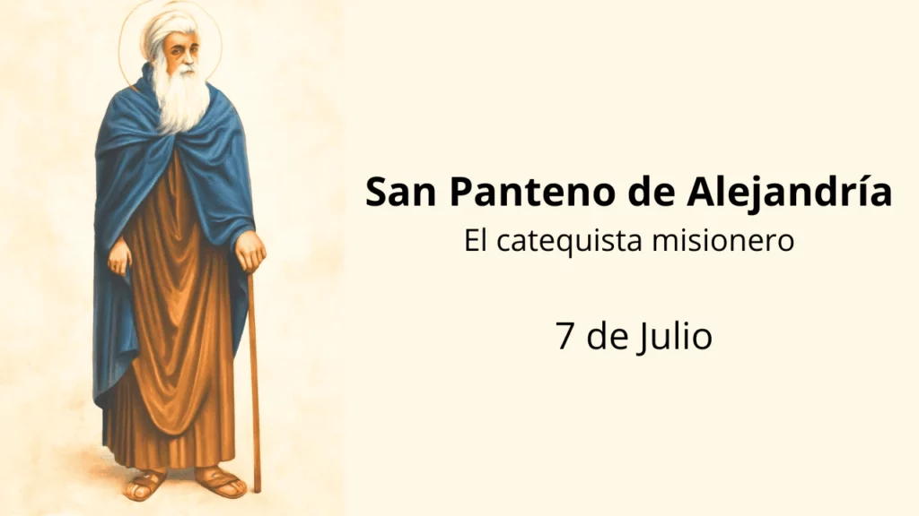 San Panteno de Alejandría: El catequista misionero