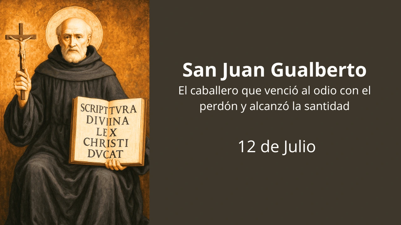 San Juan Gualberto: El caballero que venció al odio con el perdón y alcanzó la santidad