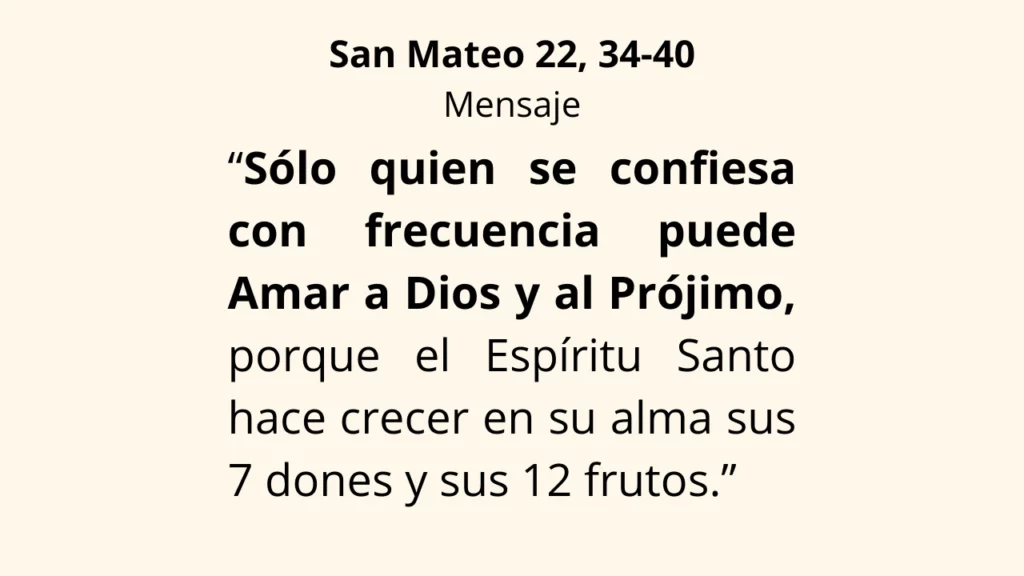 Evangelio San Mateo 22, 34-40
