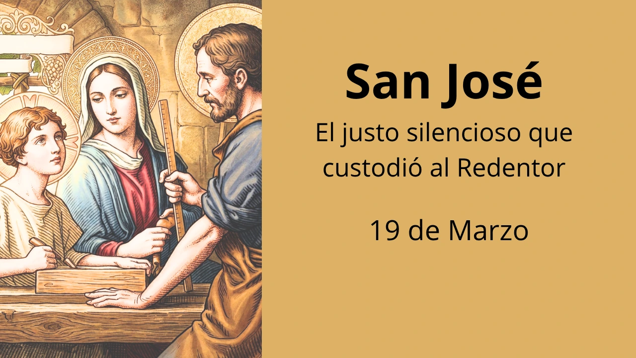 San José: El justo silencioso que custodió al Redentor