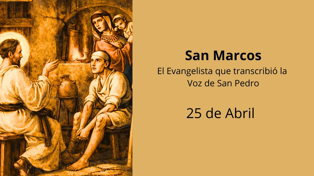 San Marcos: El Evangelista que transcribió la Voz de San Pedro