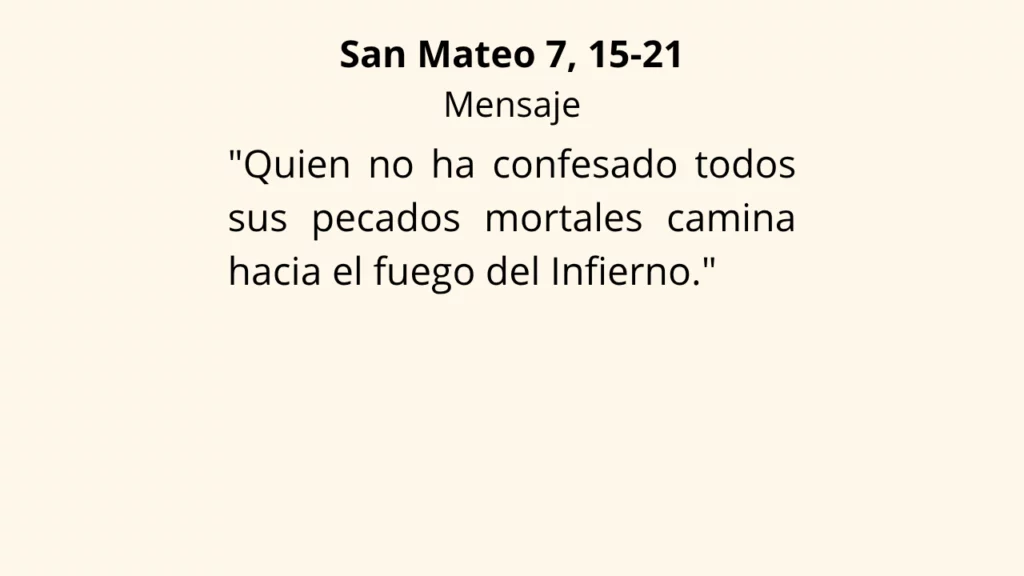 San Mateo 7, 15-21